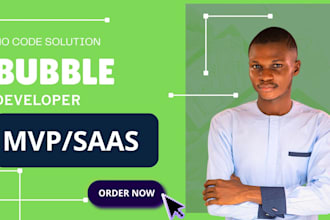 design bubble website bubble mvp saas bubble app developer