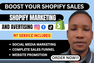 boost shopify sales with shopify dropshipping marketing and website promotion