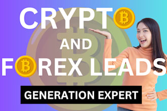 generate crypto leads forex leads crypto investors leads mlm leads