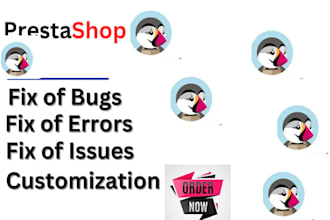 fix issues, bug, errors on your prestashop