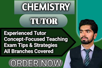 be your professional chemistry tutor