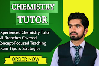 be your professional chemistry tutor