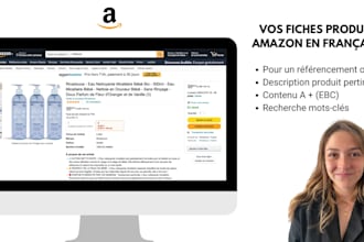 rédiger votre listing amazon avec titre, description produit, SEO