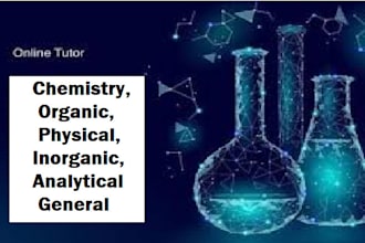 assist you in chemistry, organic, physical, inorganic, analytical and general