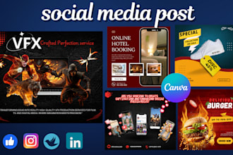 design social media post instagram post ,canvas templates
