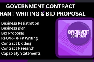 prepare rfq rfp 501c3 prepare winning bid proposal grant writing nonprofit