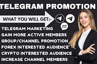 promote crypto telegram project, solana memecoin, token pump, forex, subscribers