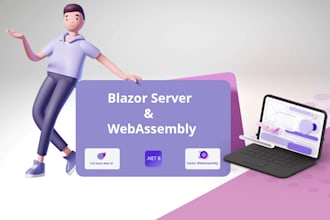 build or update your blazor server, blazor webassembly app