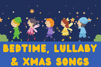 sing catchy playful kids folk nursery rhymes lullaby christmas educational song