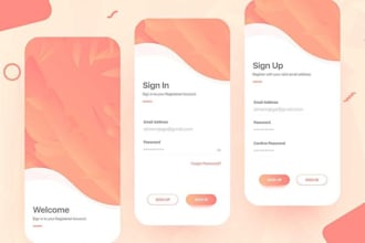 create UI UX for your flutter application