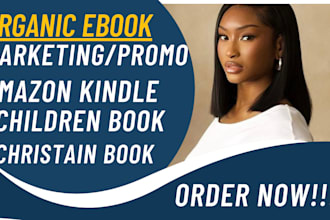 organic book and ebook promotion amazon kindle book christain booktok christain