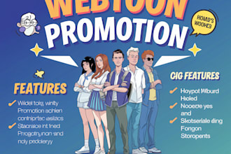 do webcomic promotion, webtoon tapas, wattpad, manga, comic promotion