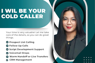 be your cold caller