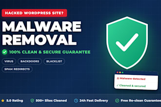 clean hacked wordpress site and remove malware virus blacklist