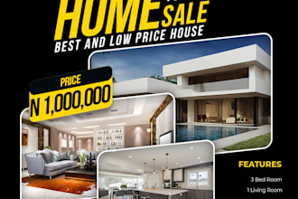 create eye catching real estate flyers