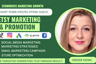 do etsy promotion, promote and market your shopify and etsy