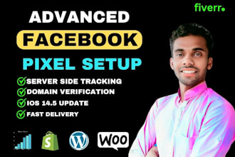 setup meta facebook pixel, conversion tracking, GTM, ga4, server side tracking
