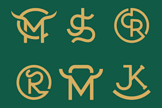 design a western, cattle brand style logo for your farm and ranch