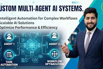develop a custom multi agent ai system for complex workflows