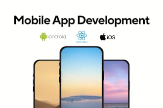create a cross platform mobile app using react native cli