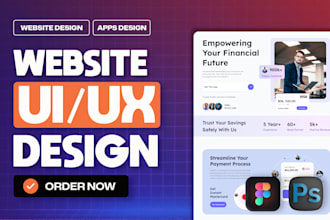 do amazing figma ui ux websites saas landing page UI design