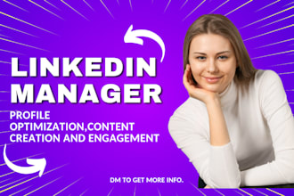 manage your linkedin and create impactful content