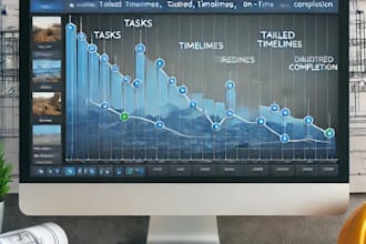 do gantt chart and project timeline for construction work