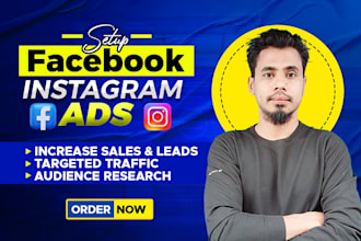 setup shopify facebook ads instagram ads campaign fb advertising fb marketing