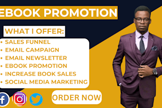 do ebook marketing book promotion sales funnel
