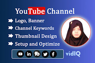 build a professional youtube channel with seo ranking