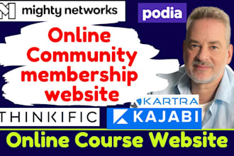 build life coach, business coach, personal development online community website