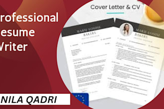 make professional CV resume build cover letter linkedin profile optimization