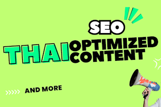 write SEO optimzed content