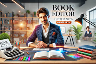 provide  proofreading and editing for your book or ebook