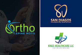 design orthopedic and dental logo