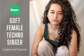be your soft house edm afrobeat singer in english or spanish