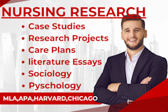 write nursing, healthcare and public health article, research and summaries