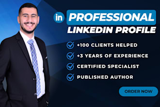 optimize and professionally write your linkedin profile