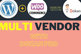 develop multi vendor ecommerce marketplace wordpress website