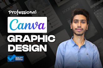 design or redesign anything you need in canva pro
