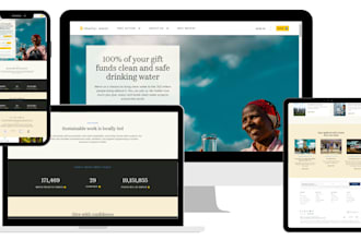 nonprofit website, charity website, 501c3 website, donation website