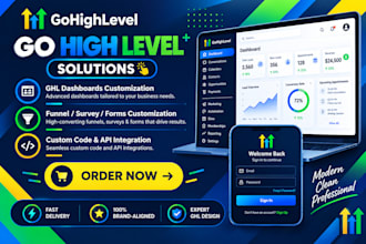 build gohighlevel dashboards surveys forms custom code