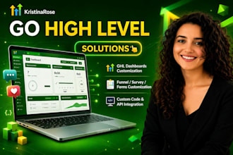 build gohighlevel dashboards surveys forms custom code