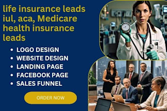 generate life insurance leads iul, aca, medicare health insurance leads