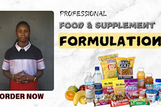 formulate energy drinks and food products, vitamins and nutritional supplements