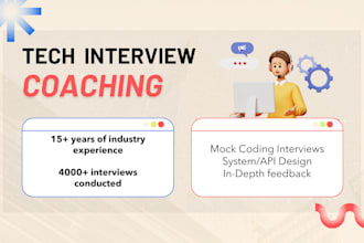 do tech interview coaching