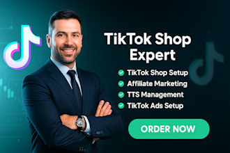 setup tiktok shop, tiktok affiliate and tiktok shop ads