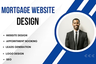 mortgage website mortgage landing page mortgage commercial loan website