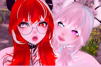 upload, edit, fix 3d avatar vrchat furry avatar fursona vrc avatar vr character