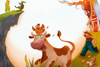 draw a book illustration